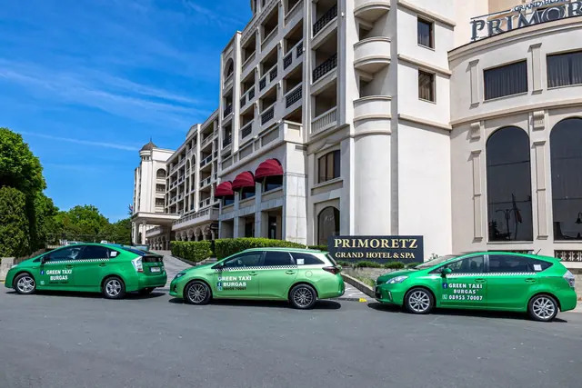 Green Taxi Burgas car in Burgas 1