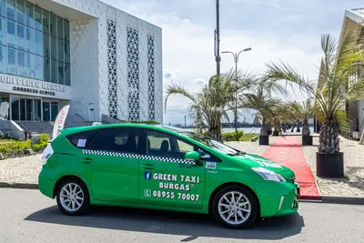 Зелен автомобил Green Taxi Burgas в Бургас 6